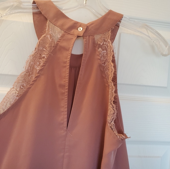 NWOT Mauve Halter tank - Picture 2 of 4